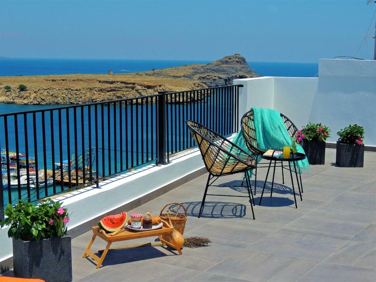 Lindos Aktaia Villa Eksteriør bilde