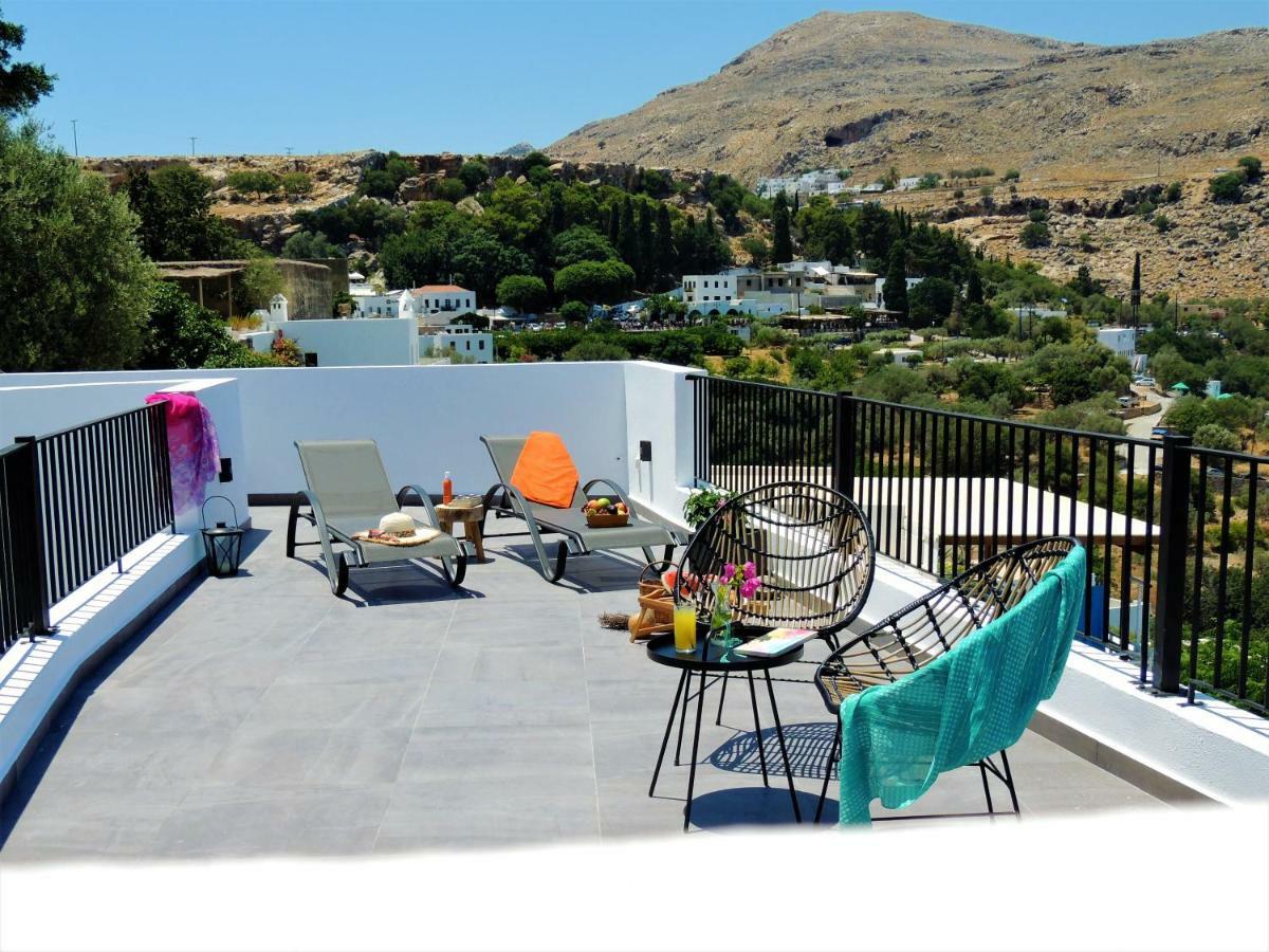Lindos Aktaia Villa Eksteriør bilde