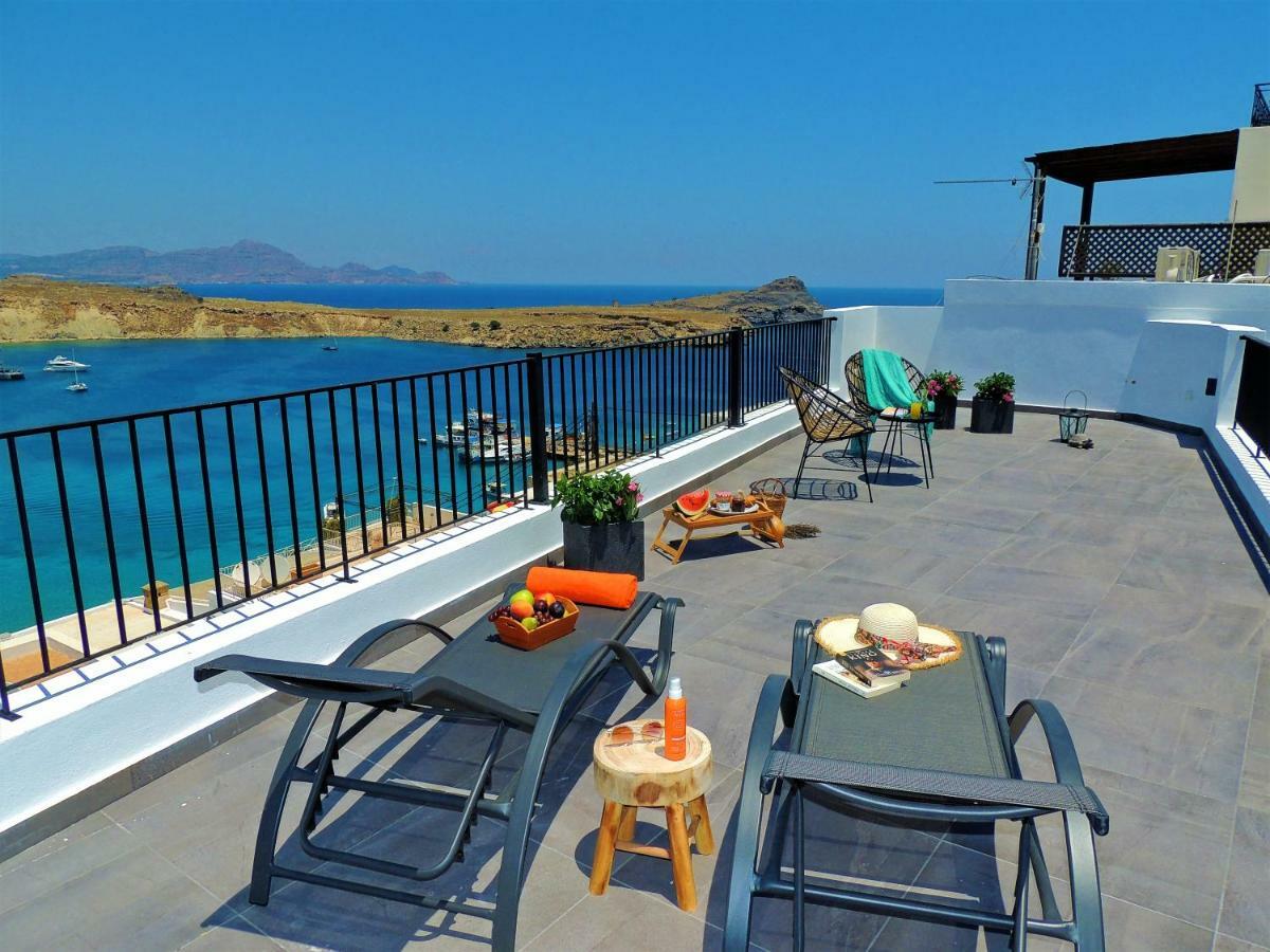 Lindos Aktaia Villa Eksteriør bilde