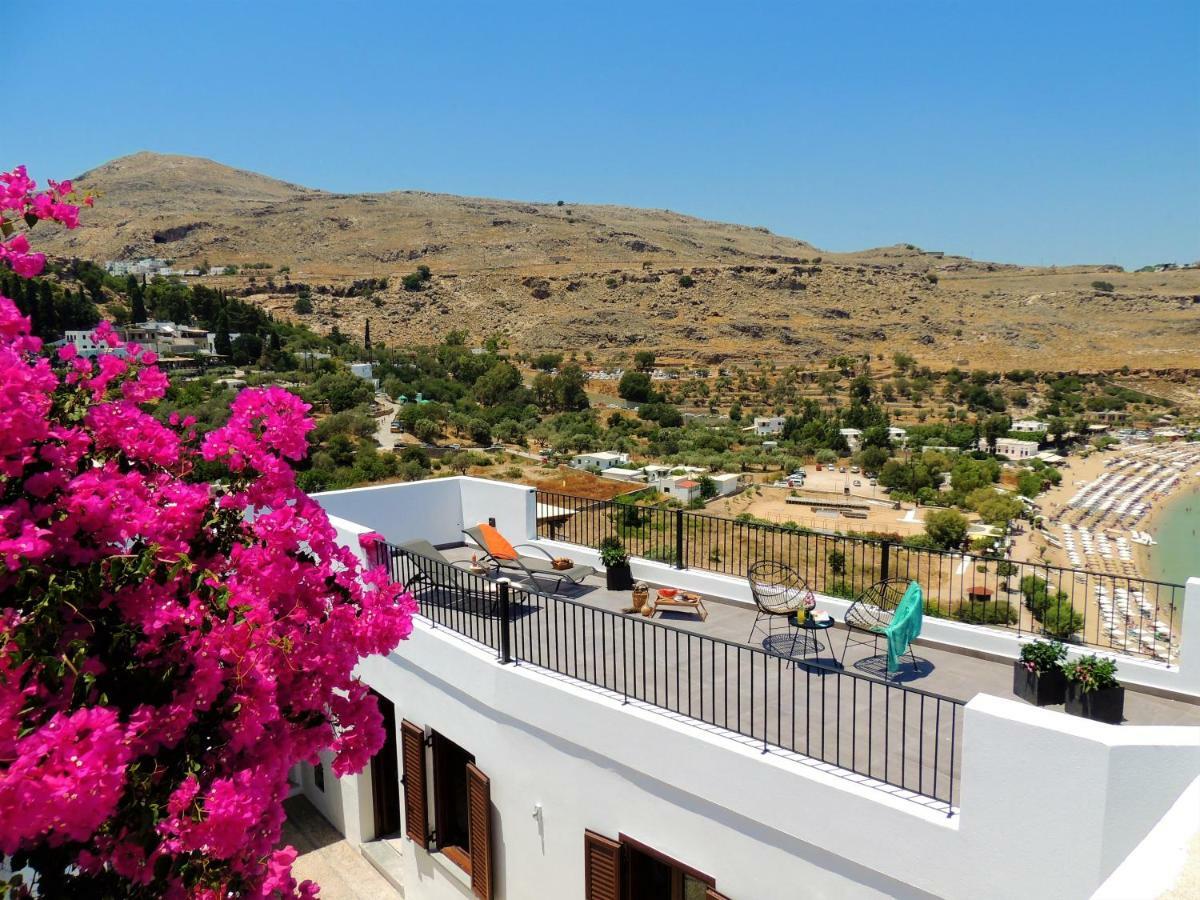 Lindos Aktaia Villa Eksteriør bilde
