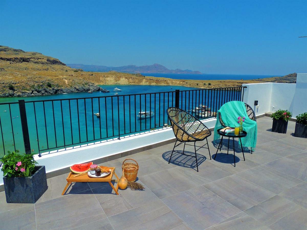 Lindos Aktaia Villa Eksteriør bilde