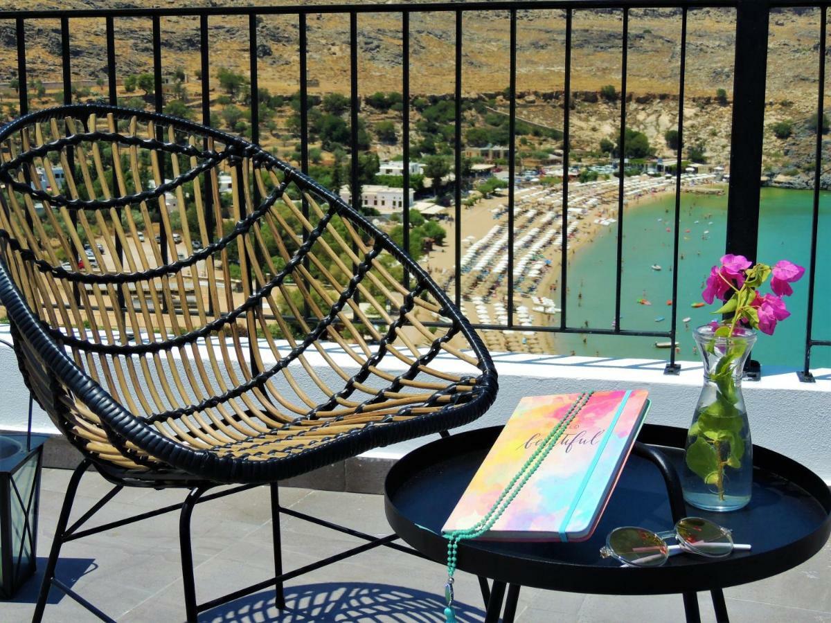 Lindos Aktaia Villa Eksteriør bilde