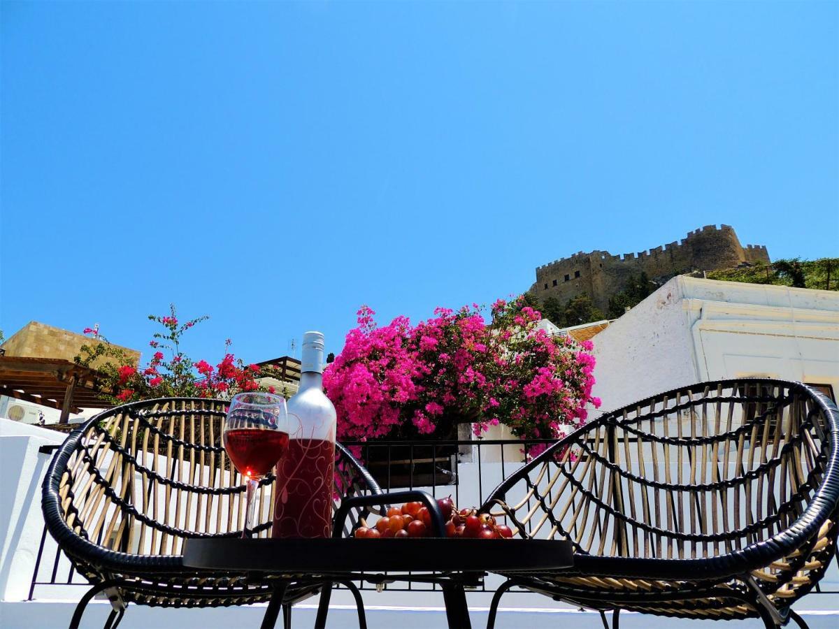 Lindos Aktaia Villa Eksteriør bilde