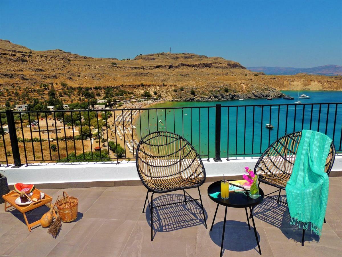 Lindos Aktaia Villa Eksteriør bilde